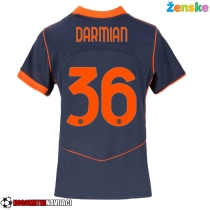 Ženske Nogometnih dresov Inter Milan Matteo Darmian #36 Tretji 2025-26 Kratki rokavi